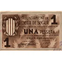 1 Peseta Pobla de Segur