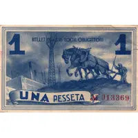 1 Peseta Pobla de Segur