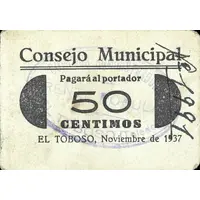 50 Céntimos El Toboso