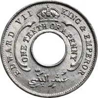 1/10 Penny - Edward VII