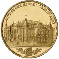 1 Thaler New Business Exchange Gold Pattern