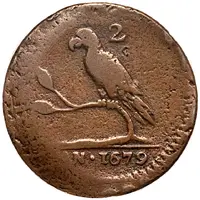 2 Duiten 'Papegaaitje' Tree