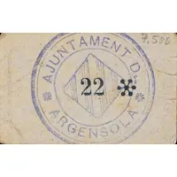 1 Peseta Argençola