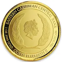 10 Dollars - Elizabeth II Brown Pelican, Colourised