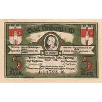 5 Mark Spar- und Darlehnskasse