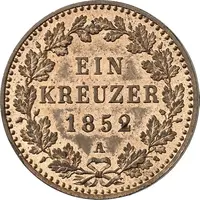 1 Kreuzer - Frederick William IV