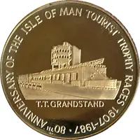 Medal Burton and Cushnahan, Sidecar Winners