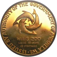 200 Dollars - Elizabeth II Independence