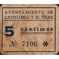 5 Céntimos Castellbell i el Vilar