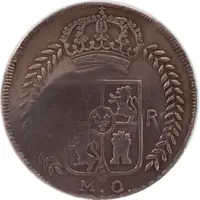 8 Reales - Fernando VII Valladolid - Royalist Coinage