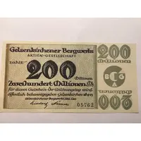 200 000 000 Mark Gelsenkirchener Bergwerks-Aktien-Gesellschaft
