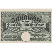 5 000 000 Mark Lippische Landesbank