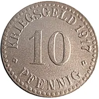 10 Pfennig - Cassel