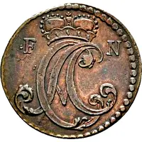 1/2 Kreuzer - Charles August