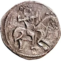 1 Denier - Ferdinand II knight