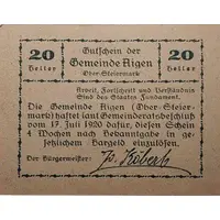 20 Heller Aigen