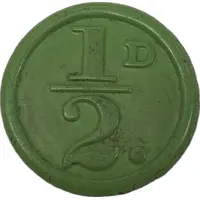 Token - 1/2 Penny - Glasgow Corporation Transport