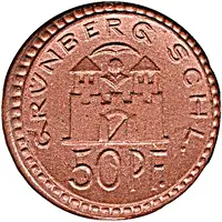 50 Pfennig - Grünberg