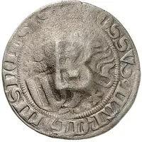 1 Groschen Counterstamped