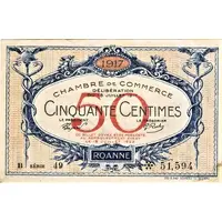 50 Centimes - Chambre de Commerce de Roanne 42