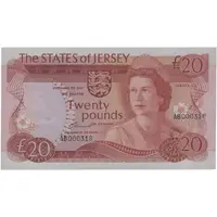 20 Pounds - Elizabeth I Gorey Castle