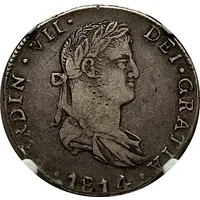 4 Reales - Fernando VII Guadalajara - Royalist coinage