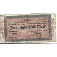 20 000 Mark Henschel and Sohn