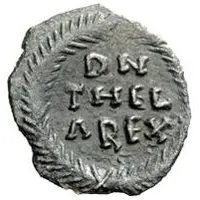 1/2 Siliqua - Theia / In the name of Anastasius I, 491-518 Ticinum