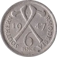 6 Pence - George VI