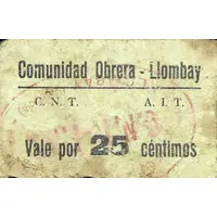 25 Céntimos Llombay