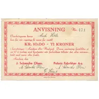 10 Kroner Polaris Fabrikker A-s
