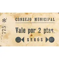 2 Pesetas Seròs