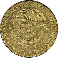 50 Fen - Guangxu Pattern, brass