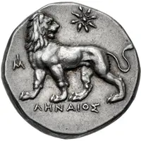 Tetradrachm - Lenaios