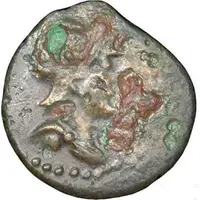 Bronze with horseman MEDIO