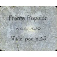 0.25 Pesetas Noalejo