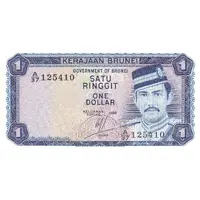 1 Ringgit / 1 Dollar - Hassanal Bolkiah