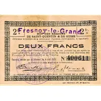 2 Francs - Fresnoy-le-Grand 02