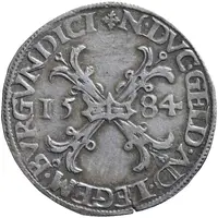 1/2 Rijksdaalder `1/2 Bourgondische kruisrijksdaalder` without PHILIP