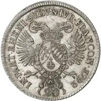 20 Kreuzers - Charles Theodore Vicariat