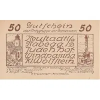 50 Heller Neustadtl an der Donau, Nabegg, Judenhof, Windpassing, Klein Wolfstein