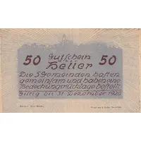 50 Heller Neustadtl an der Donau, Nabegg, Judenhof, Windpassing, Klein Wolfstein