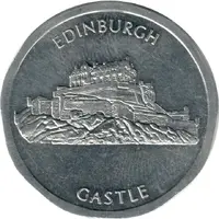 50 Pence - National Transport Token Edinburgh Castle