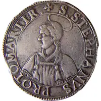 Thaler with bust of St. Stephen