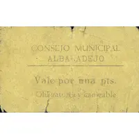 1 Peseta Albaladejo