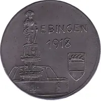 10 Pfennig - Ebingen