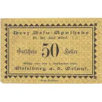 50 Heller Wieselburg - Herz-Jesu-Apotheke