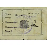1 Peseta Torremanzanas