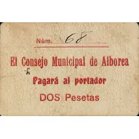 2 Pesetas Alborea