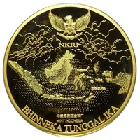 Bullion - Bali Dancer Gold Plated Colored Hologram